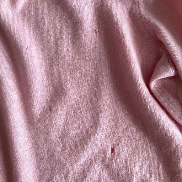 Cashmere Sweaters Wool Jacket Has Flaws Holes, Upcycling Crafting Purposes ONLY - Picture 7 of 16